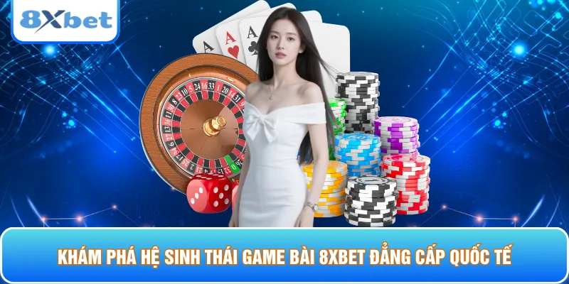 Khám phá hệ sinh thái game bài 8xbet đẳng cấp quốc tế