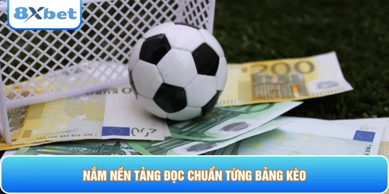 Nắm nền tảng đọc chuẩn từng bảng kèo