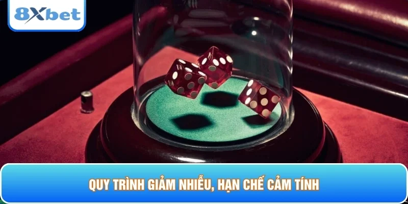 Quy trình giảm nhiễu, hạn chế cảm tính
