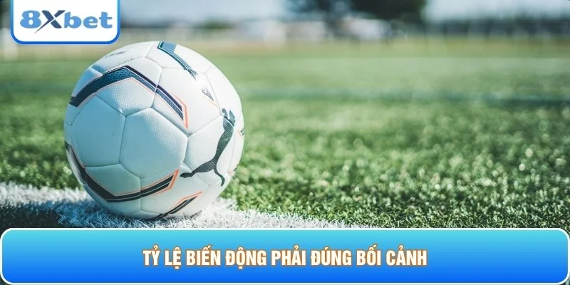 Tỷ lệ biến động phải đúng bối cảnh